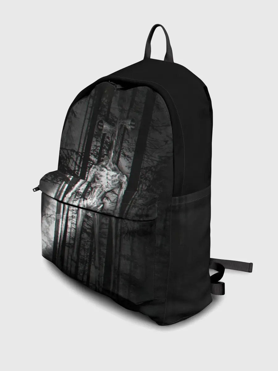 Рюкзак джинсовый / СИРЕНОГОЛОВЫЙ GLITCH