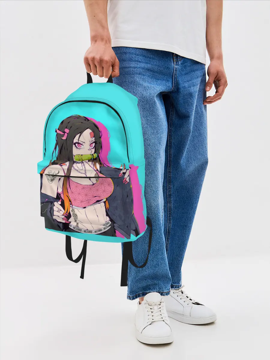 Рюкзак джинсовый / Стильная Нэезуко