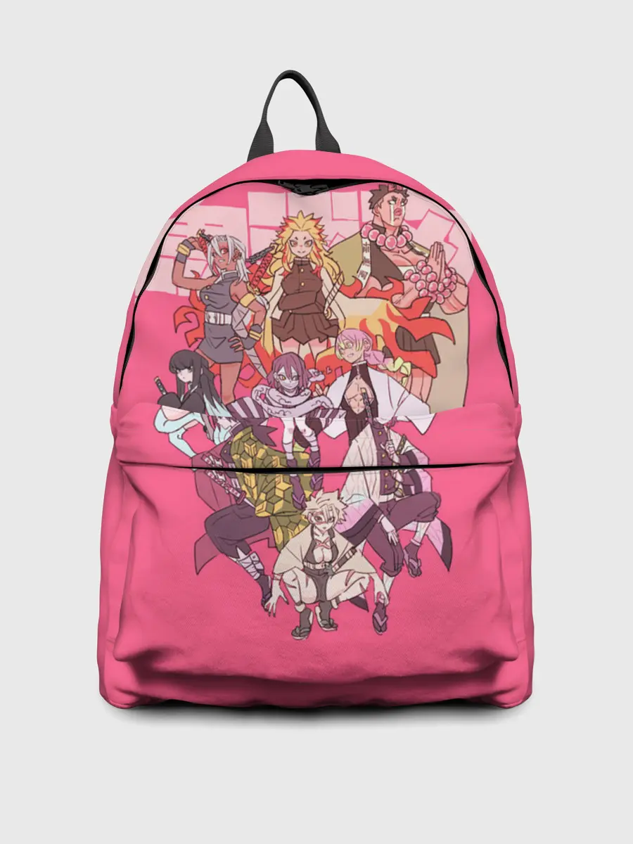 Рюкзак джинсовый / Slayers on pink