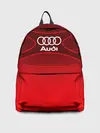 Рюкзак джинсовый / AUDI красная сетка