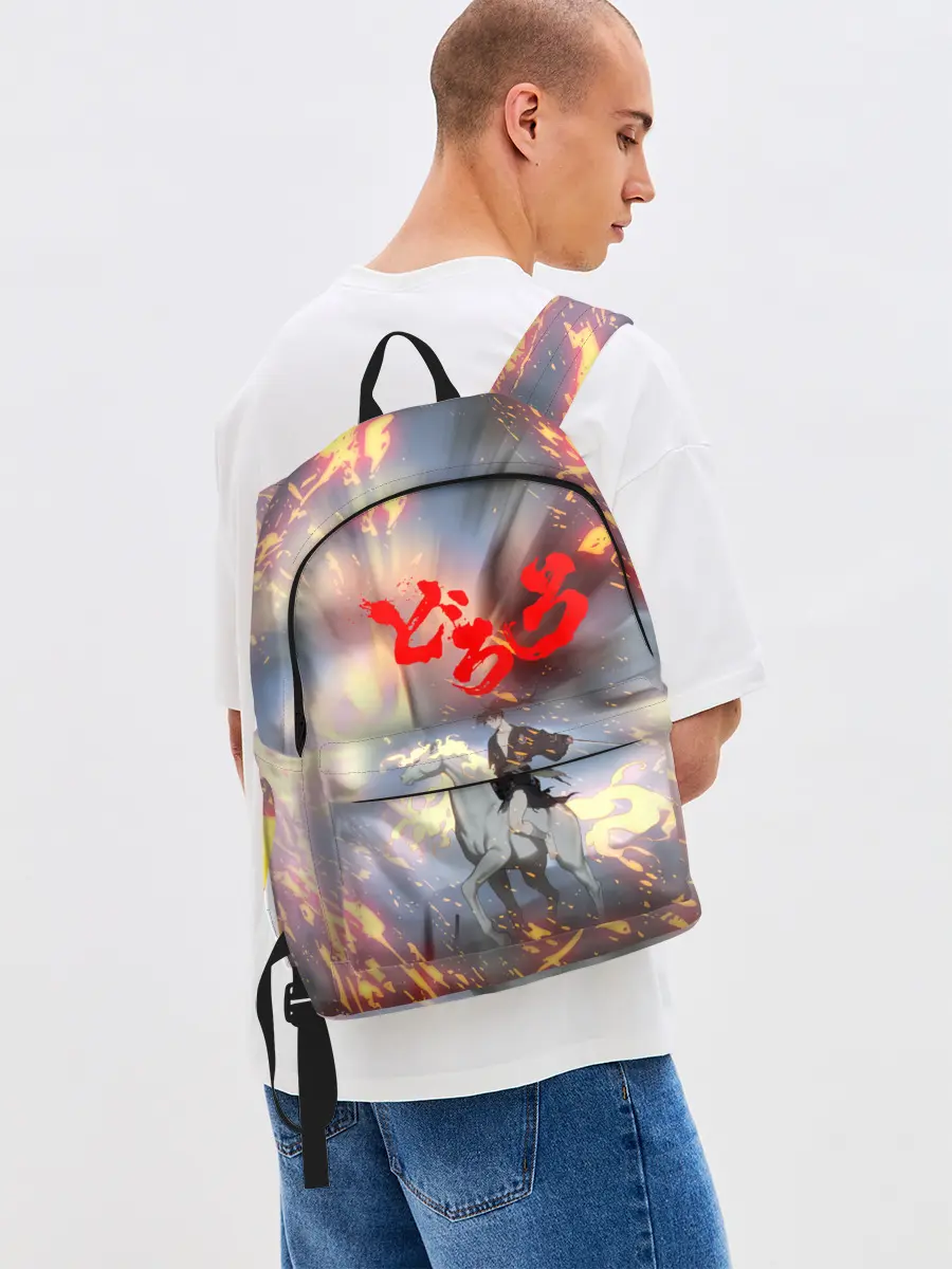 Рюкзак джинсовый / Хяккимару и Мидоро | Дороро