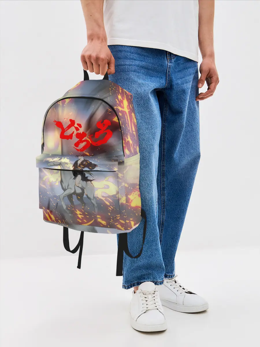 Рюкзак джинсовый / Хяккимару и Мидоро | Дороро