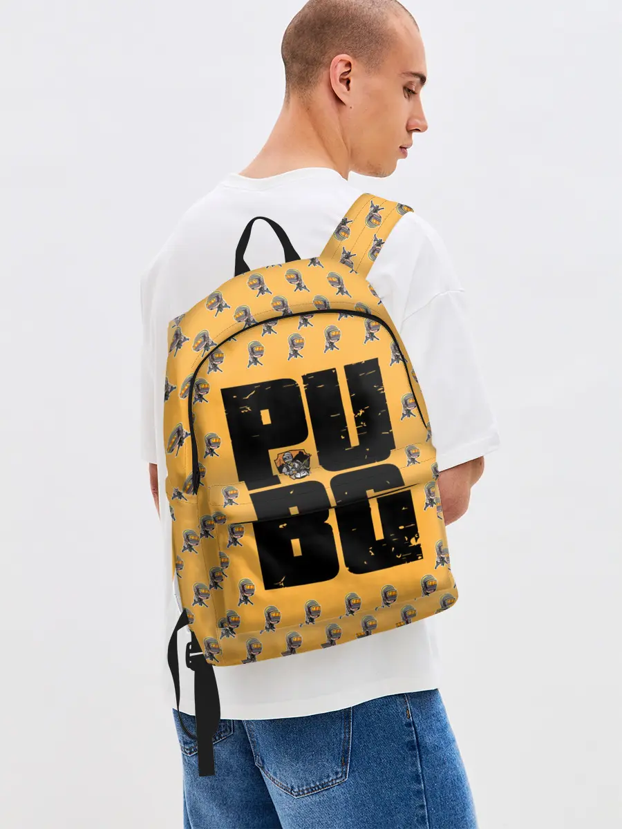 Рюкзак джинсовый / PUBG PATTERN | ПУБГ ПАТТЕРН