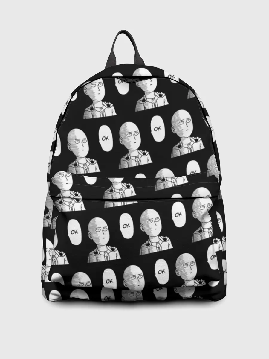 Рюкзак джинсовый / ONE-PUNCH MAN | ВАН ПАНЧ МАН