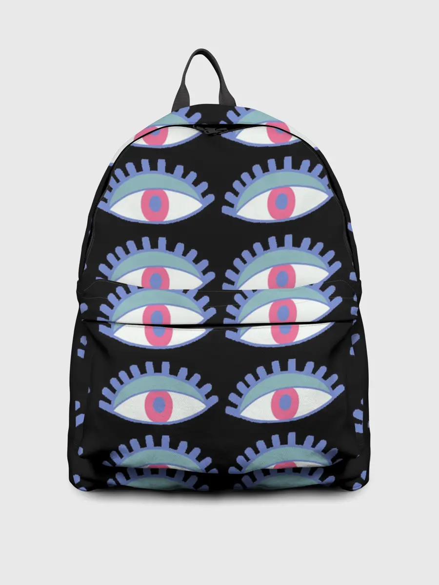 Рюкзак джинсовый / Глаза