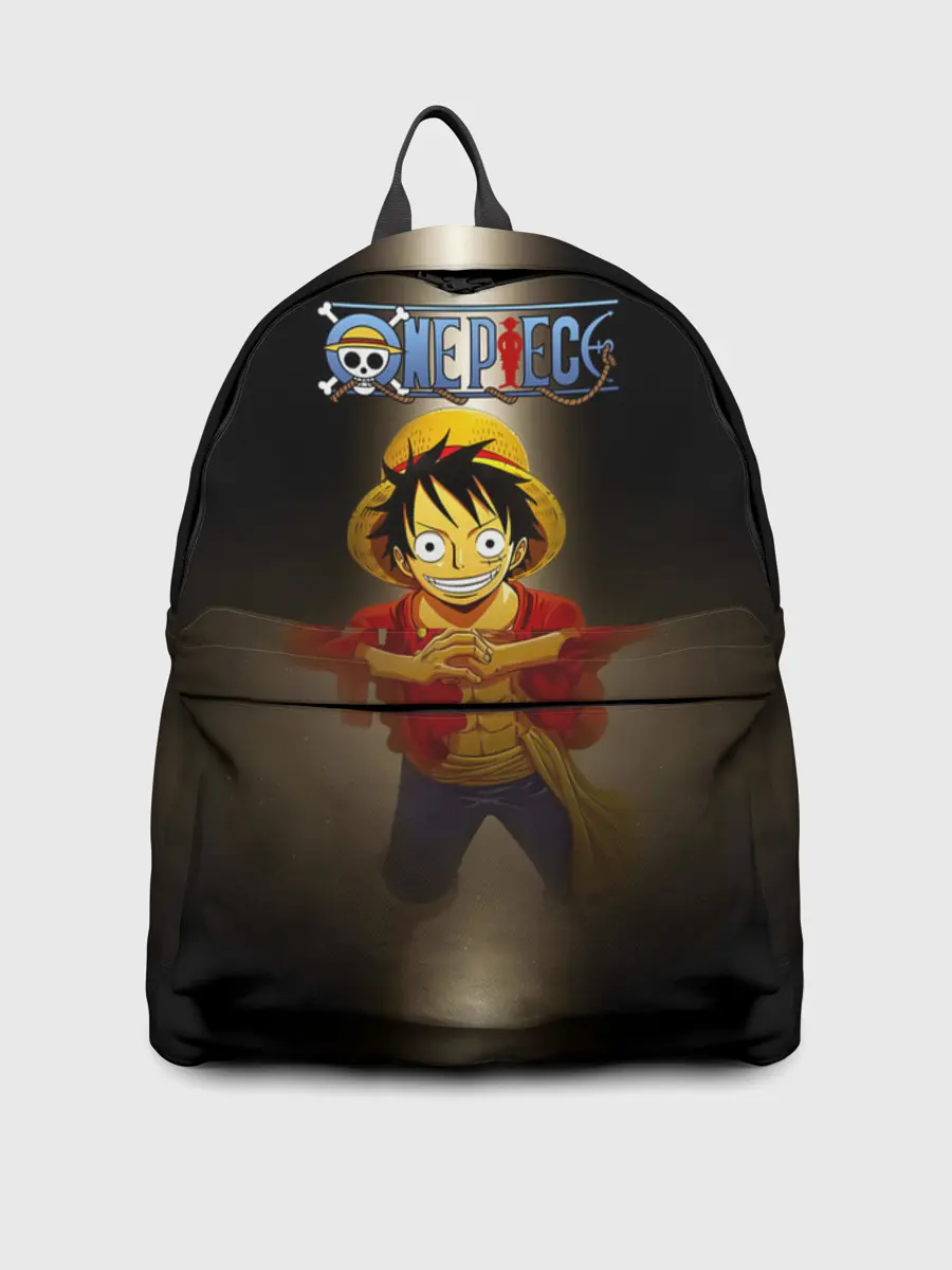 Рюкзак джинсовый / Луффи One Piece. Большой куш