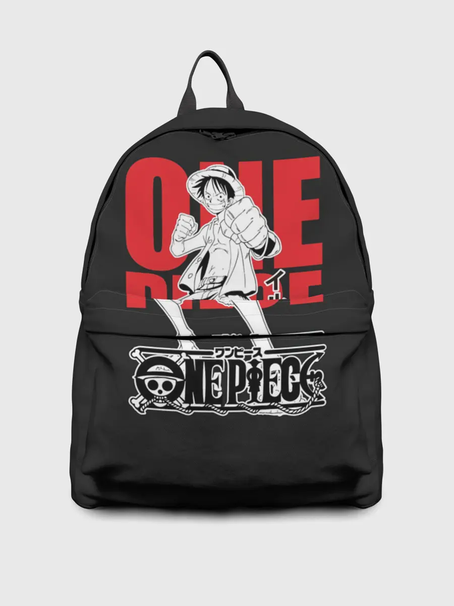 Рюкзак джинсовый / One Piece Luffy