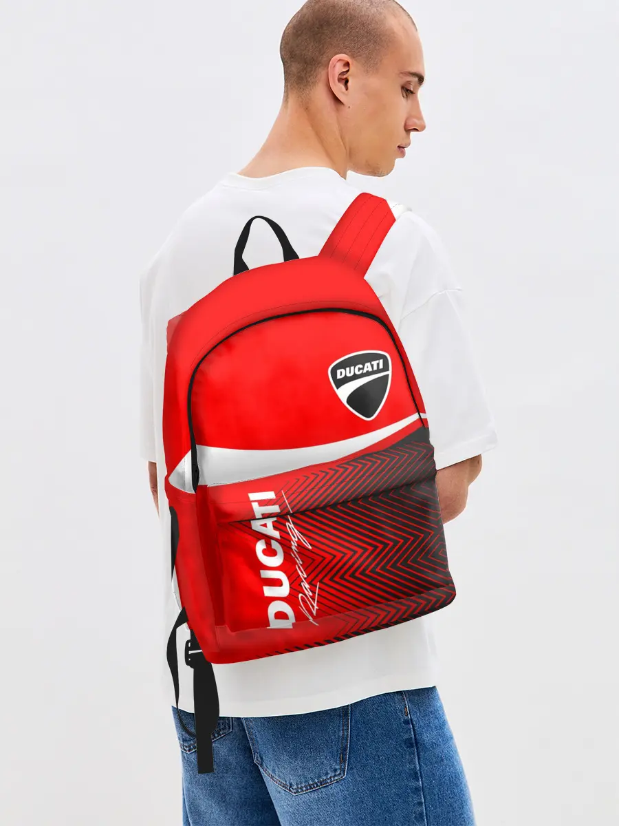 Рюкзак джинсовый / DUCATI / ДУКАТИ / MOTOSPORT