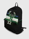 Рюкзак джинсовый / Milwaukee Bucks форма. Крис Миддлтон