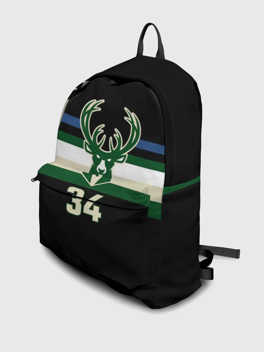 Рюкзак джинсовый / Milwaukee Bucks форма. Яннис Адетокумбо