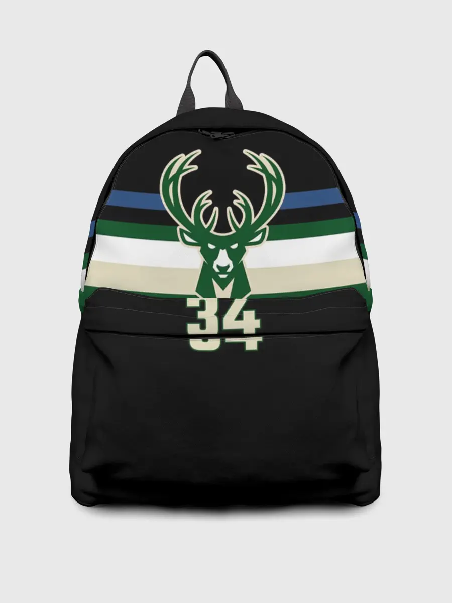 Рюкзак джинсовый / Milwaukee Bucks форма. Яннис Адетокумбо