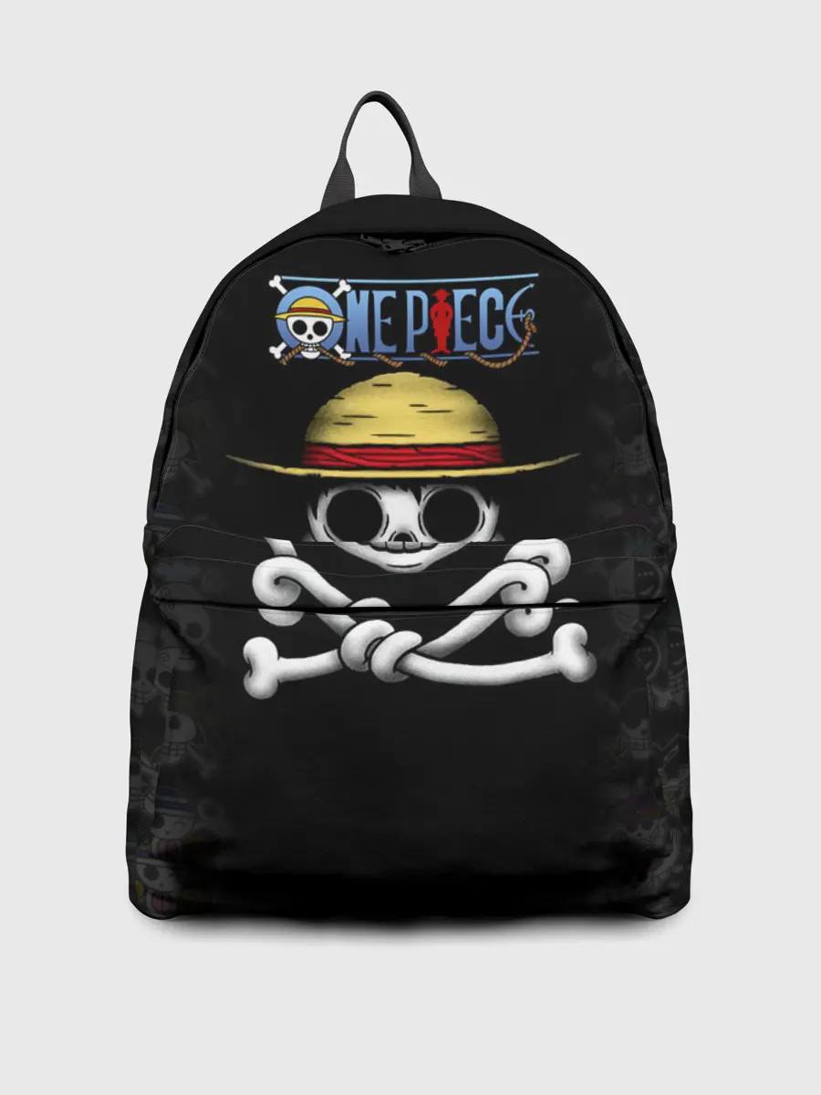 Рюкзак джинсовый / Пираты Соломенной Шляпы | One Piece