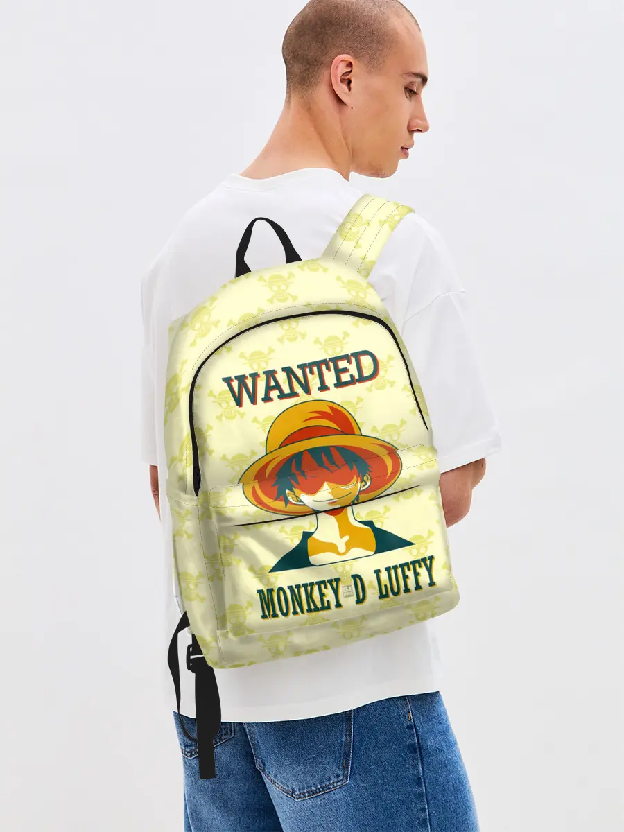 Рюкзак джинсовый / Манки Д. Луффи One Piece