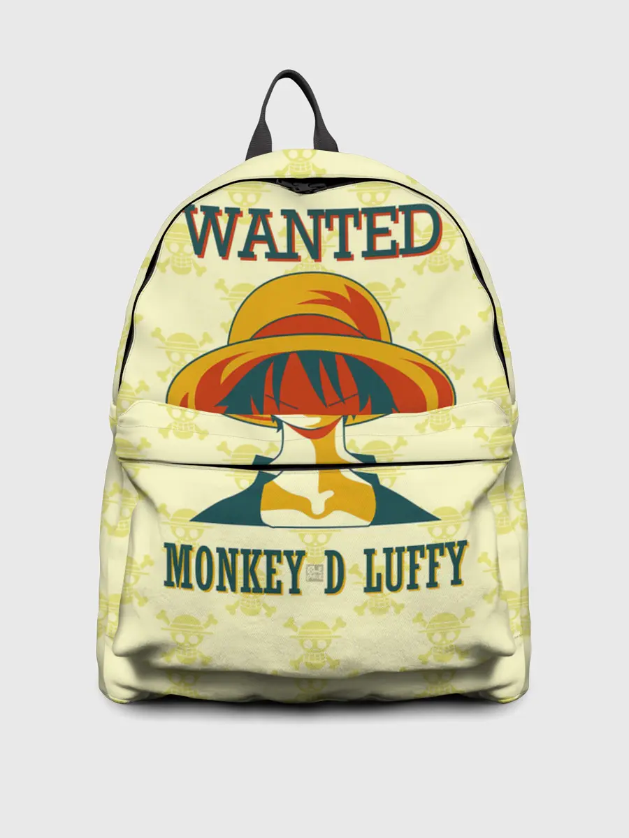 Рюкзак джинсовый / Манки Д. Луффи One Piece