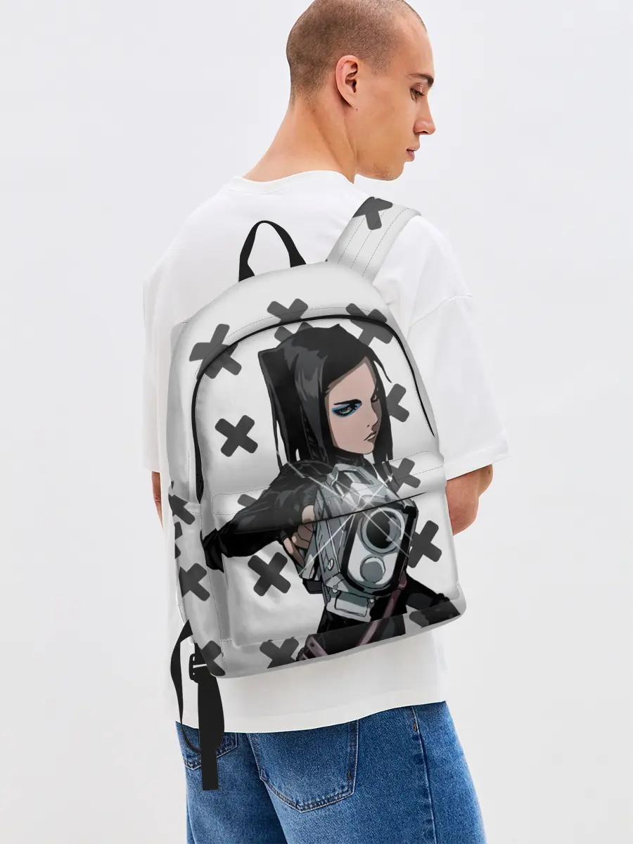 Рюкзак джинсовый / Риэл Мэйер из Эрго Прокси