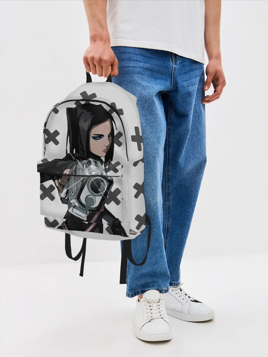 Рюкзак джинсовый / Риэл Мэйер из Эрго Прокси