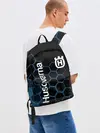 Рюкзак джинсовый / HUSQVARNA / ХУСКВАРНА