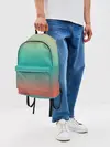 Рюкзак джинсовый / Красно-бирюзовый градиент