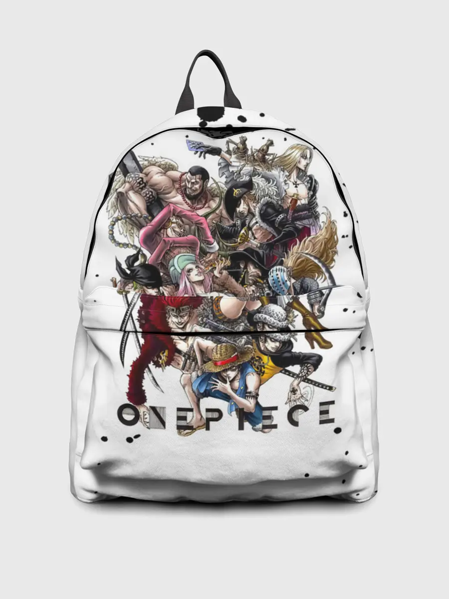 Рюкзак джинсовый / Пираты One Piece. Большой куш