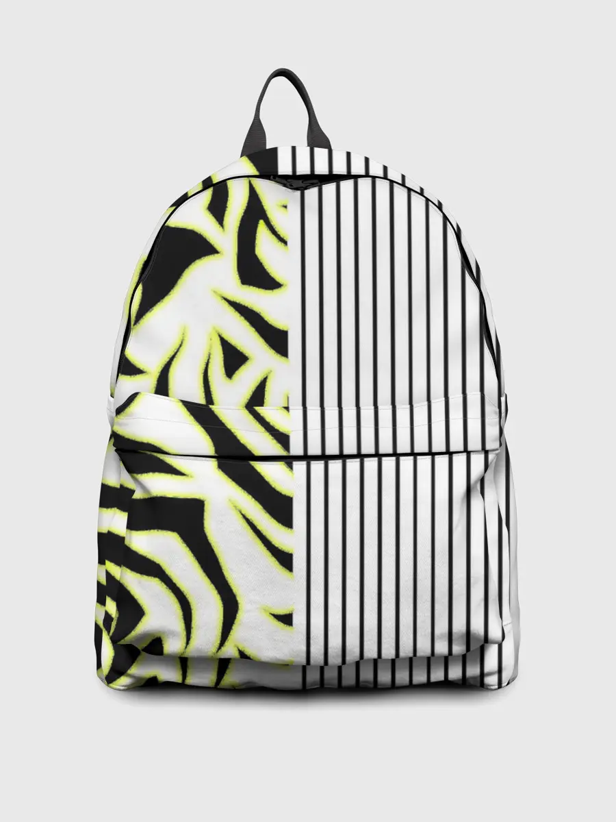 Рюкзак джинсовый / Зебра