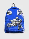 Рюкзак джинсовый / HUSQVARNA / ХУСКВАРНА / BLUE