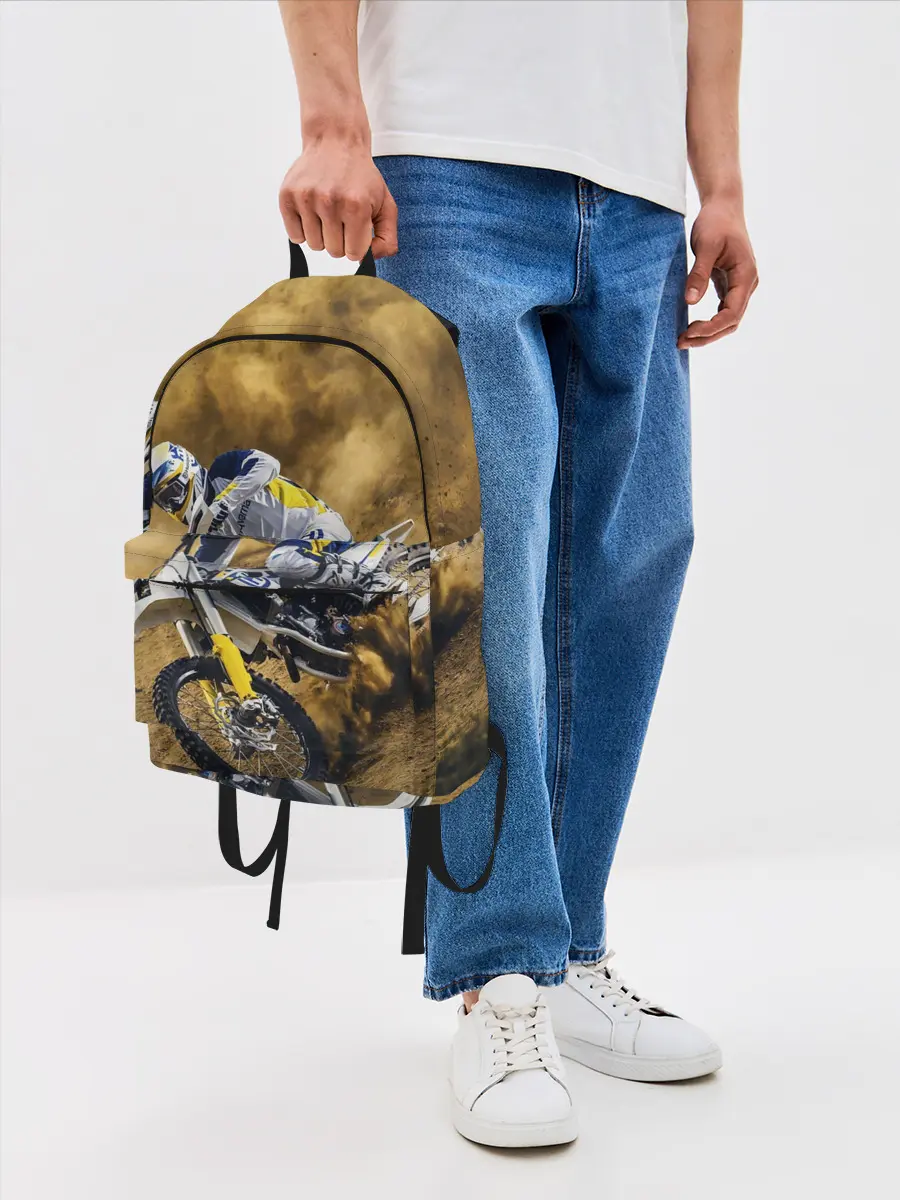 Рюкзак джинсовый / HUSQVARNA / ХУСКВАРНА / SPORT