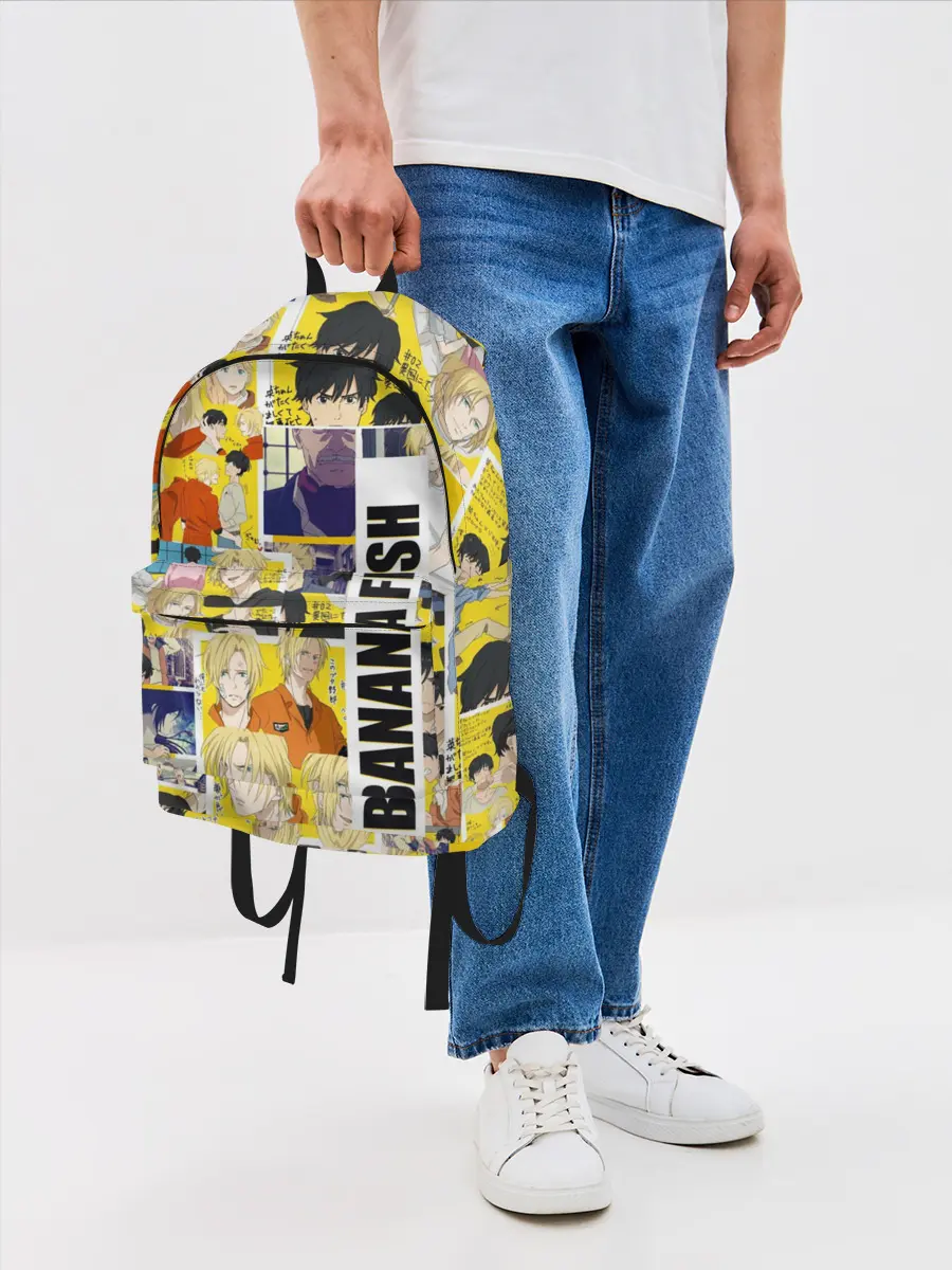 Рюкзак джинсовый / Banana Fish