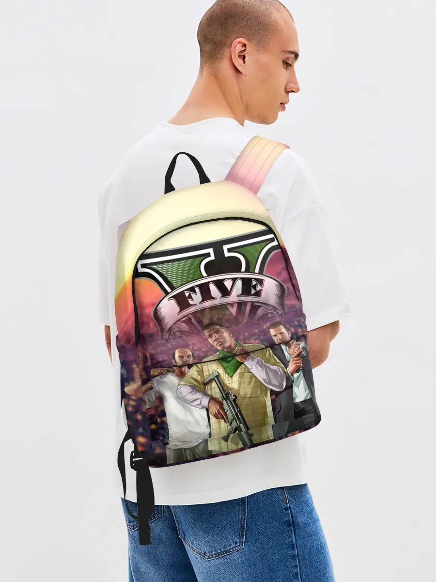 Рюкзак джинсовый / GTA V | TEAM FOREVER AND EVER