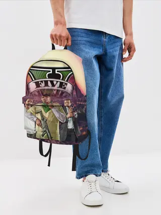 Рюкзак джинсовый / GTA V | TEAM FOREVER AND EVER
