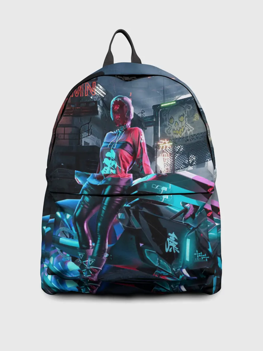 Рюкзак джинсовый / Cyberpunk