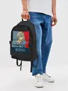 Рюкзак джинсовый / Komi Cant Communicate