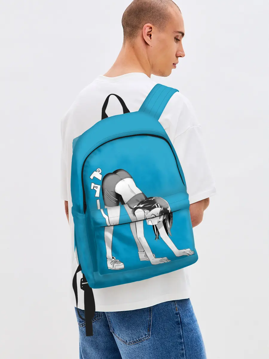 Рюкзак джинсовый / Nagatoro Stretching