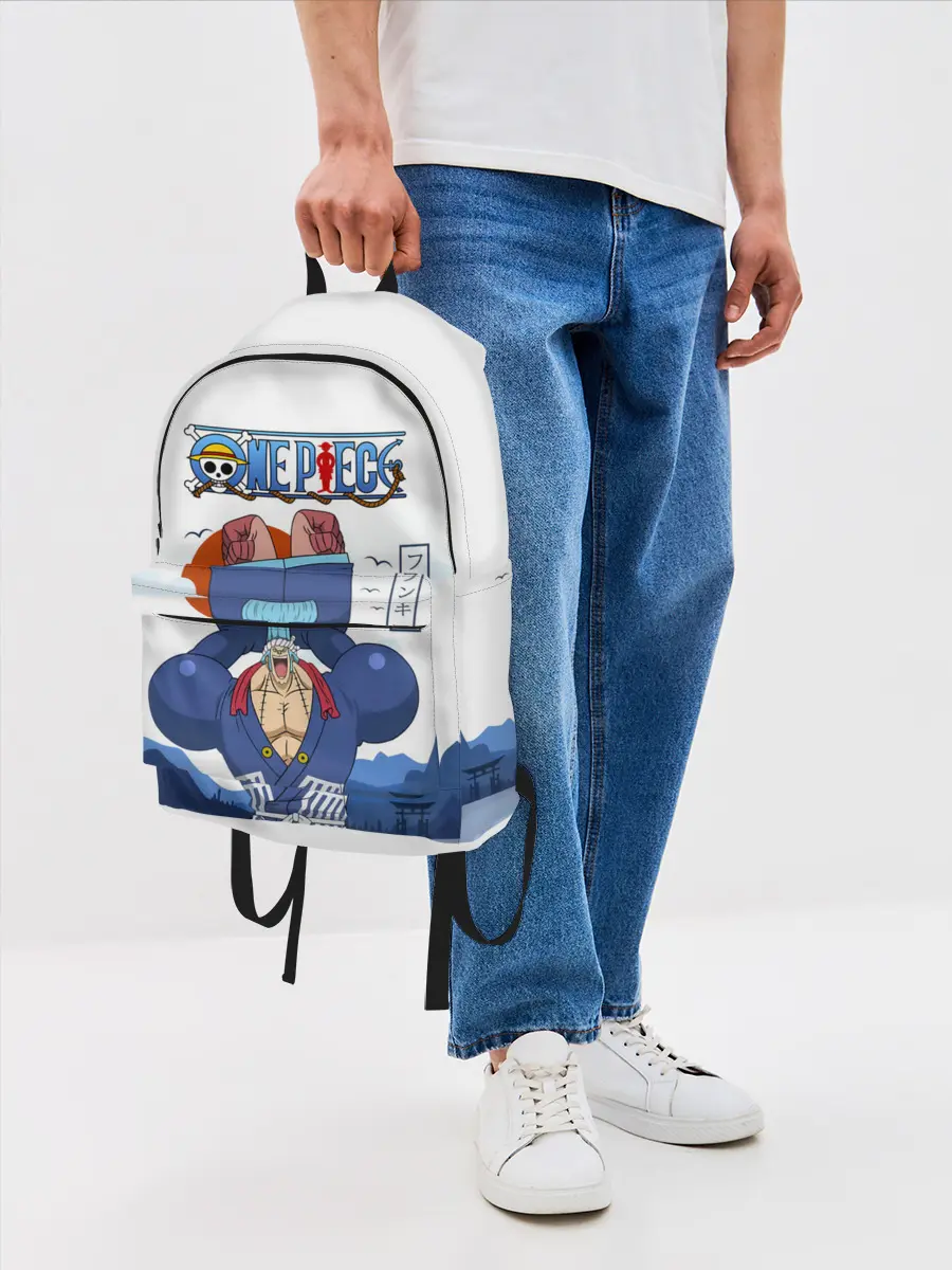 Рюкзак джинсовый / Фрэнки One Piece. Большой куш