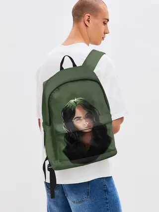 Рюкзак джинсовый / BILLIE EILISH | БИЛЛИ АЙЛИШ