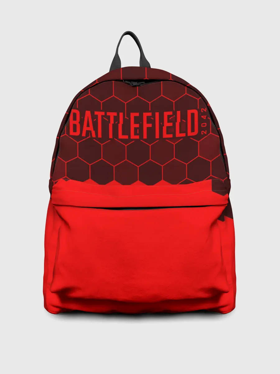 Рюкзак джинсовый / Battlefield 2042 - Hexagon