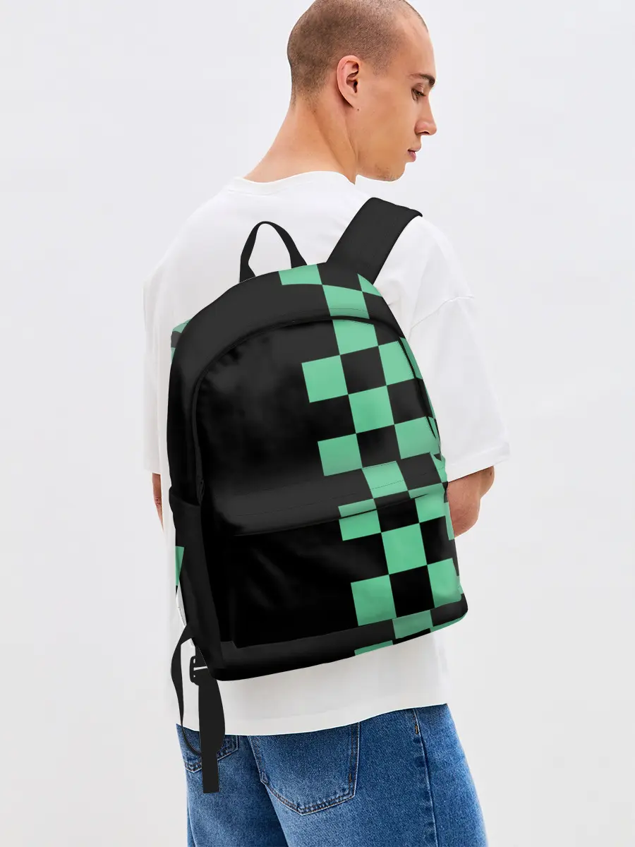 Рюкзак джинсовый / КОСТЮМ TANJIRO KAMADO | ТАНДЖИРО