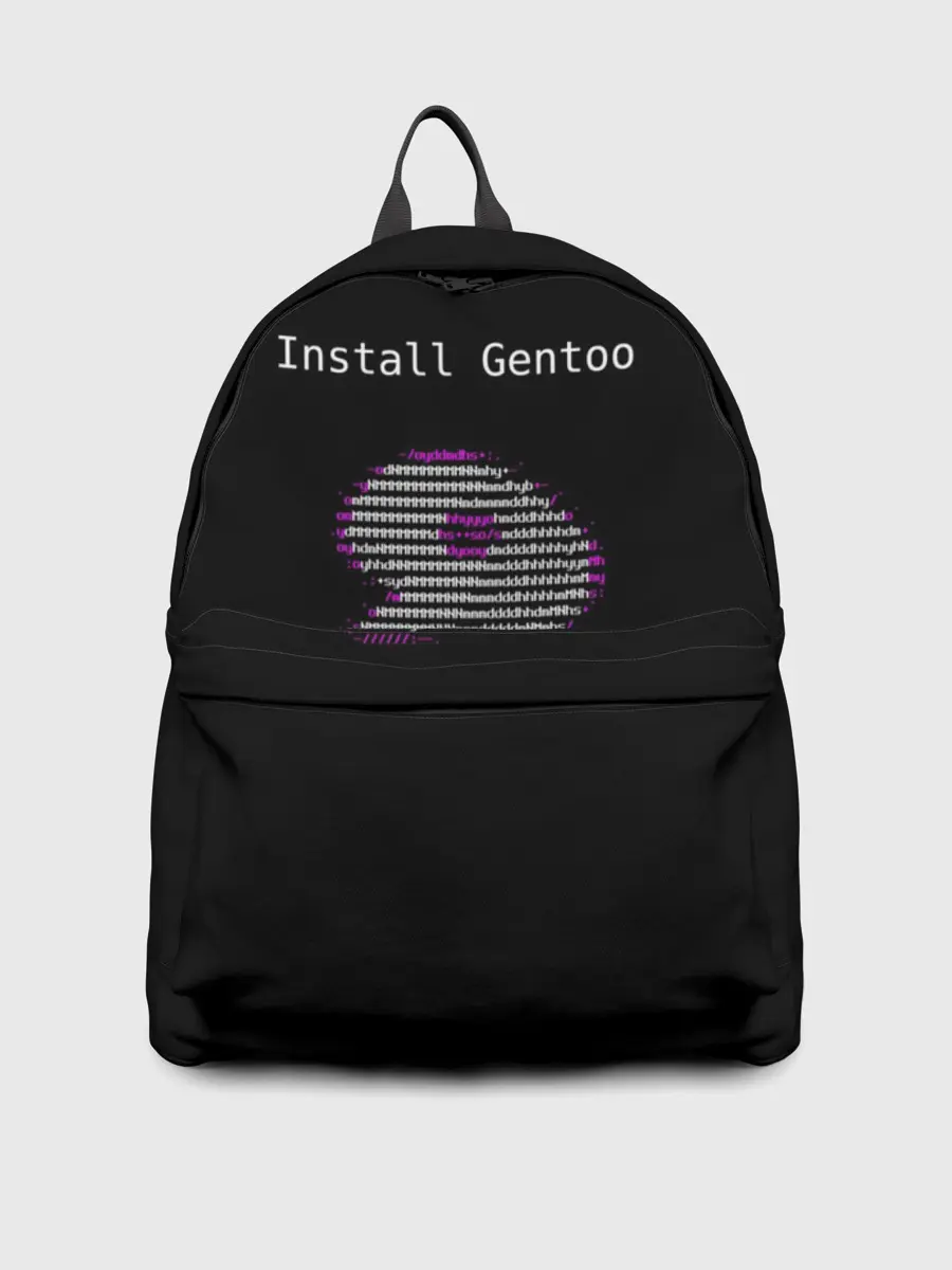 Рюкзак джинсовый / Install Gentoo