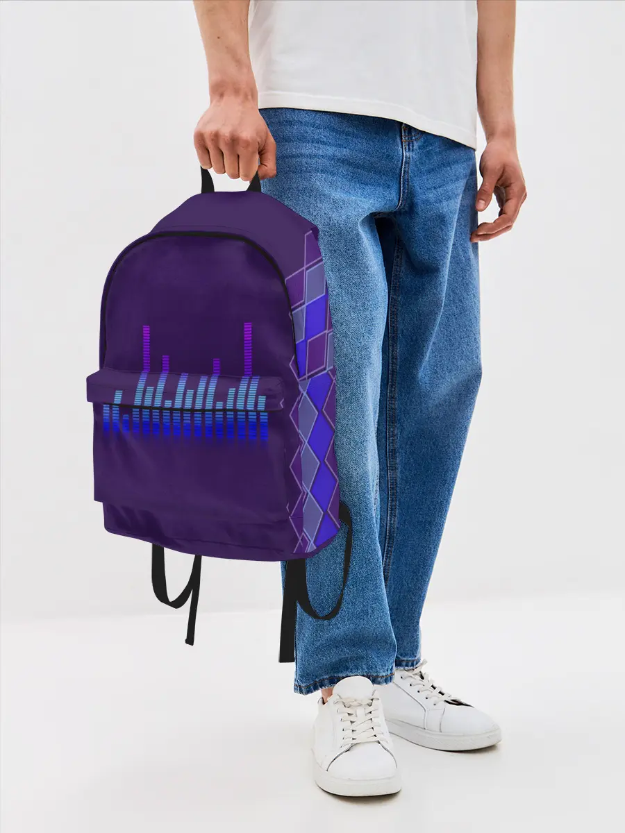 Рюкзак джинсовый / Эквалайзер