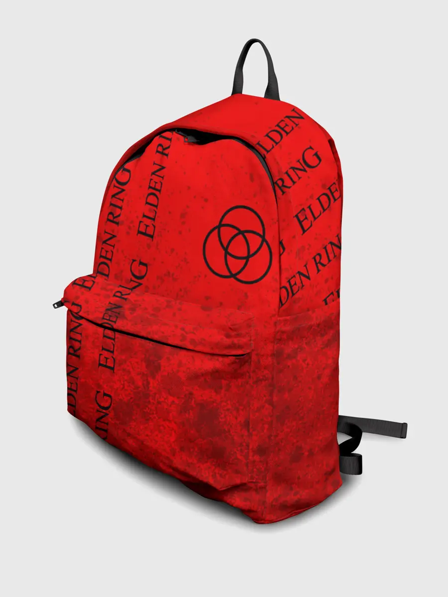 Рюкзак джинсовый / Элден Ринг - Взрыв