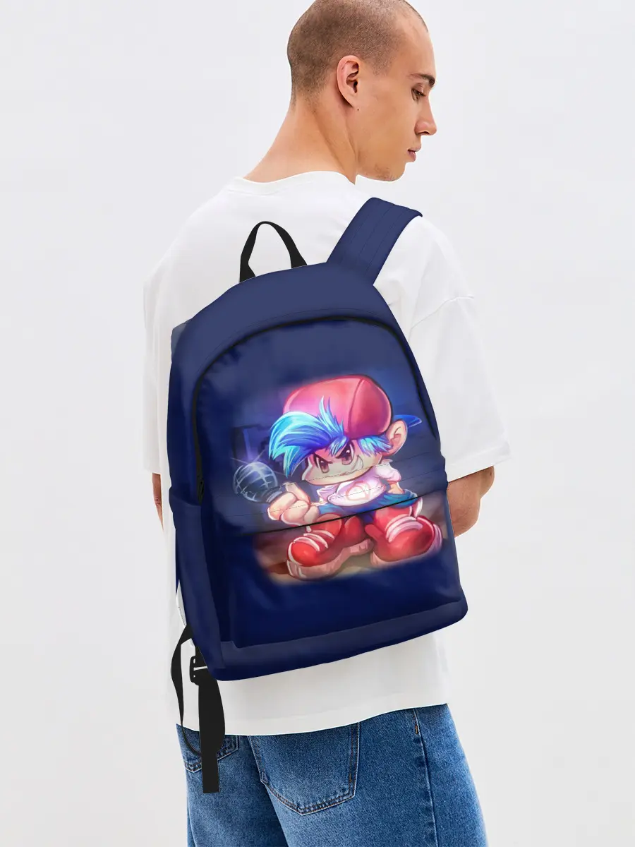 Рюкзак джинсовый / Friday Night Funkin Бойфренд