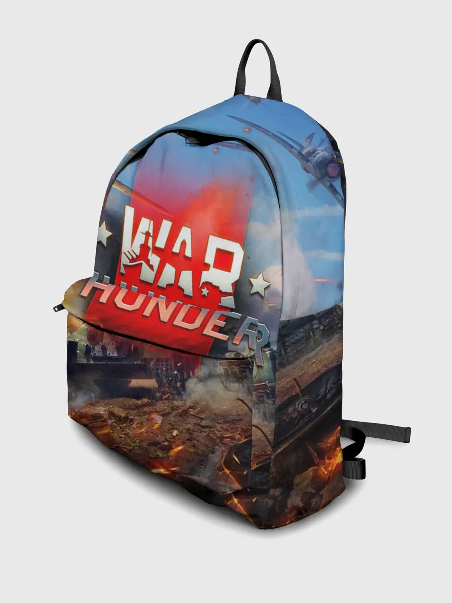 Рюкзак джинсовый / WAR THUNDER / ВАР ТАНДЕР