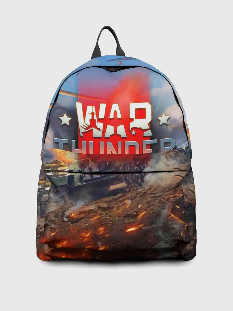 Рюкзак джинсовый / WAR THUNDER / ВАР ТАНДЕР