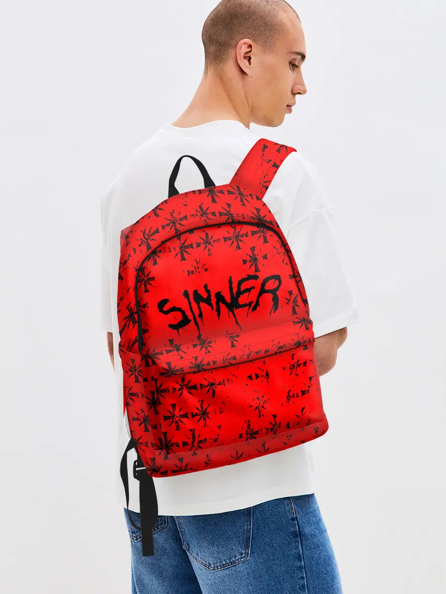 Рюкзак джинсовый / FAR CRY 5 SINNER / ГРЕШНИК