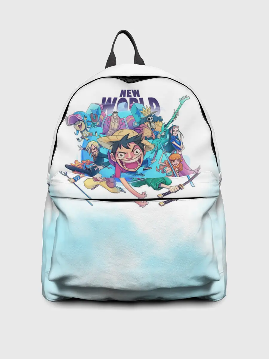Рюкзак джинсовый / Новый Мир | One Piece. Большой куш