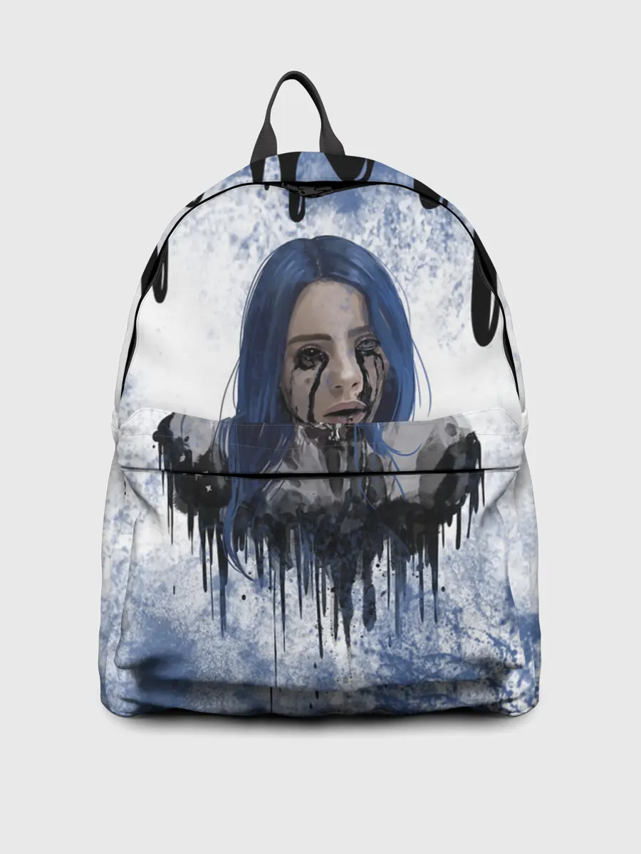 Рюкзак джинсовый / BILLIE EILISH | БИЛЛИ АЙЛИШ