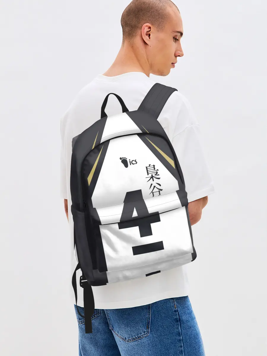 Рюкзак джинсовый / Бокуто 4 форма Фукуродани