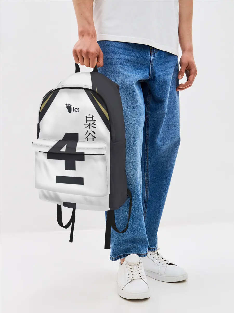 Рюкзак джинсовый / Бокуто 4 форма Фукуродани