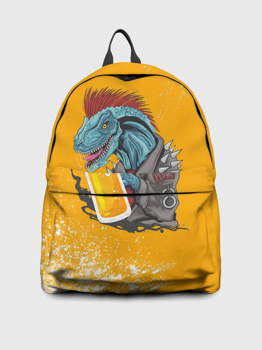 Рюкзак джинсовый / Пивозавр - Взрыв