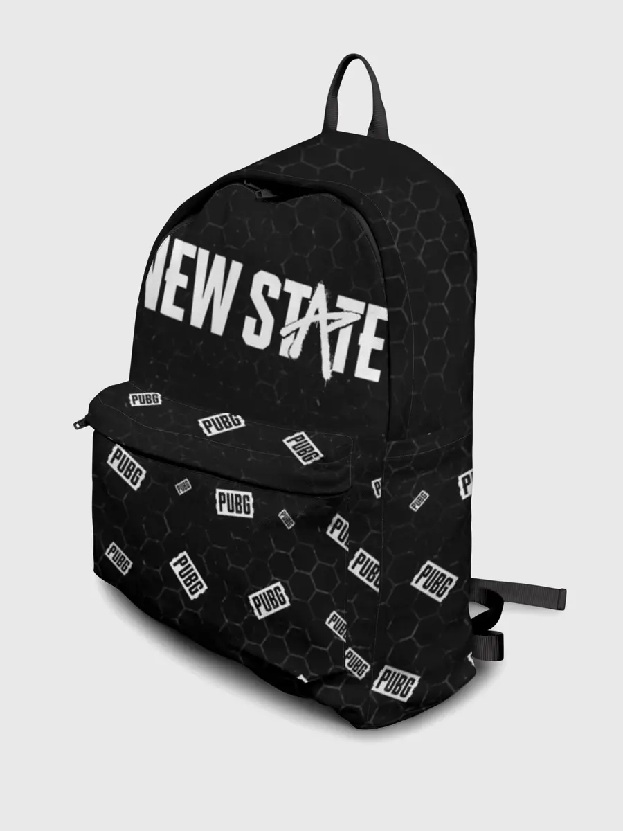 Рюкзак джинсовый / ПАБГ New State - Соты