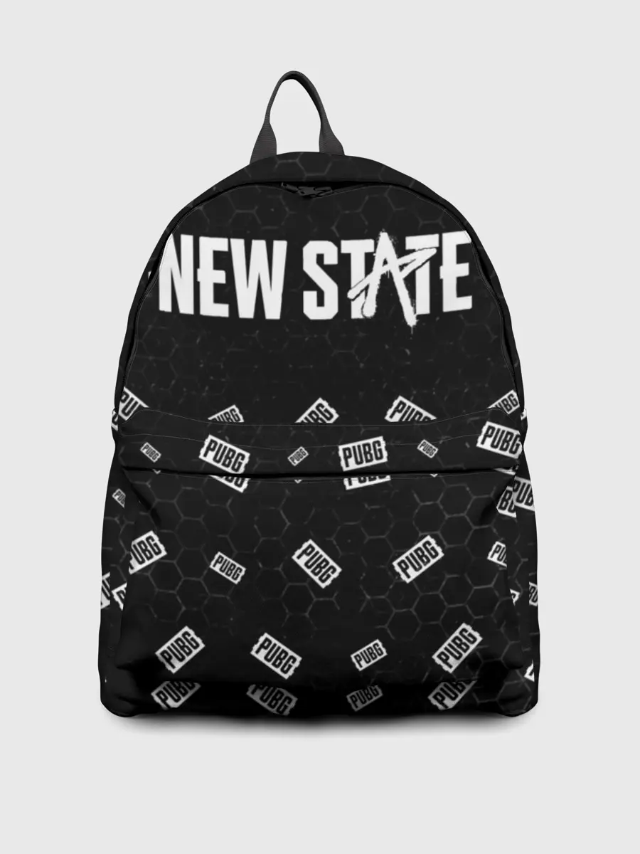 Рюкзак джинсовый / ПАБГ New State - Соты